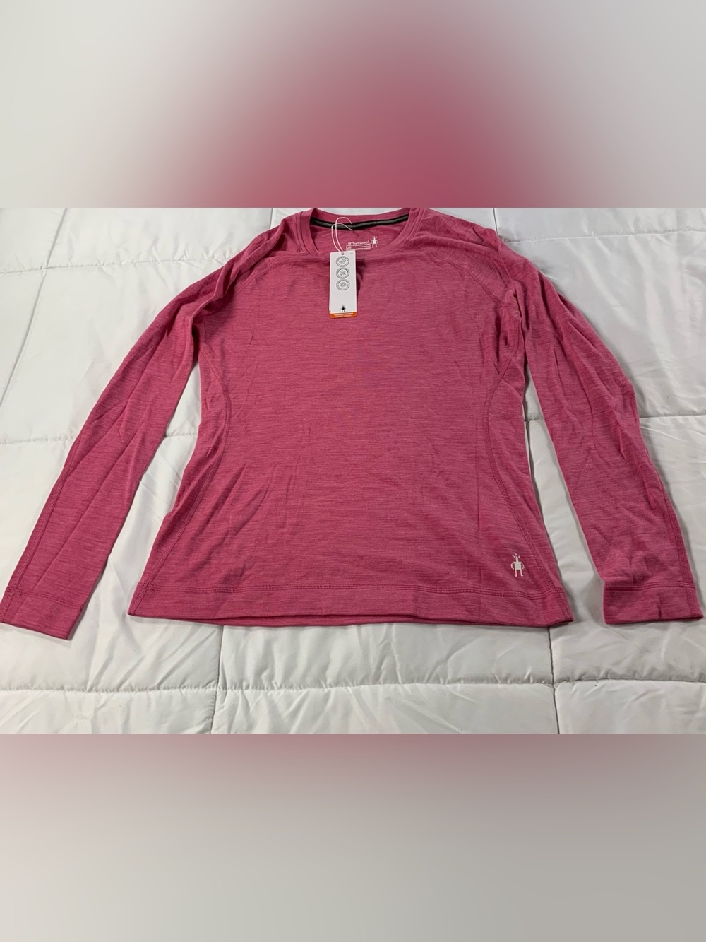 New smartwool long sleeve size L